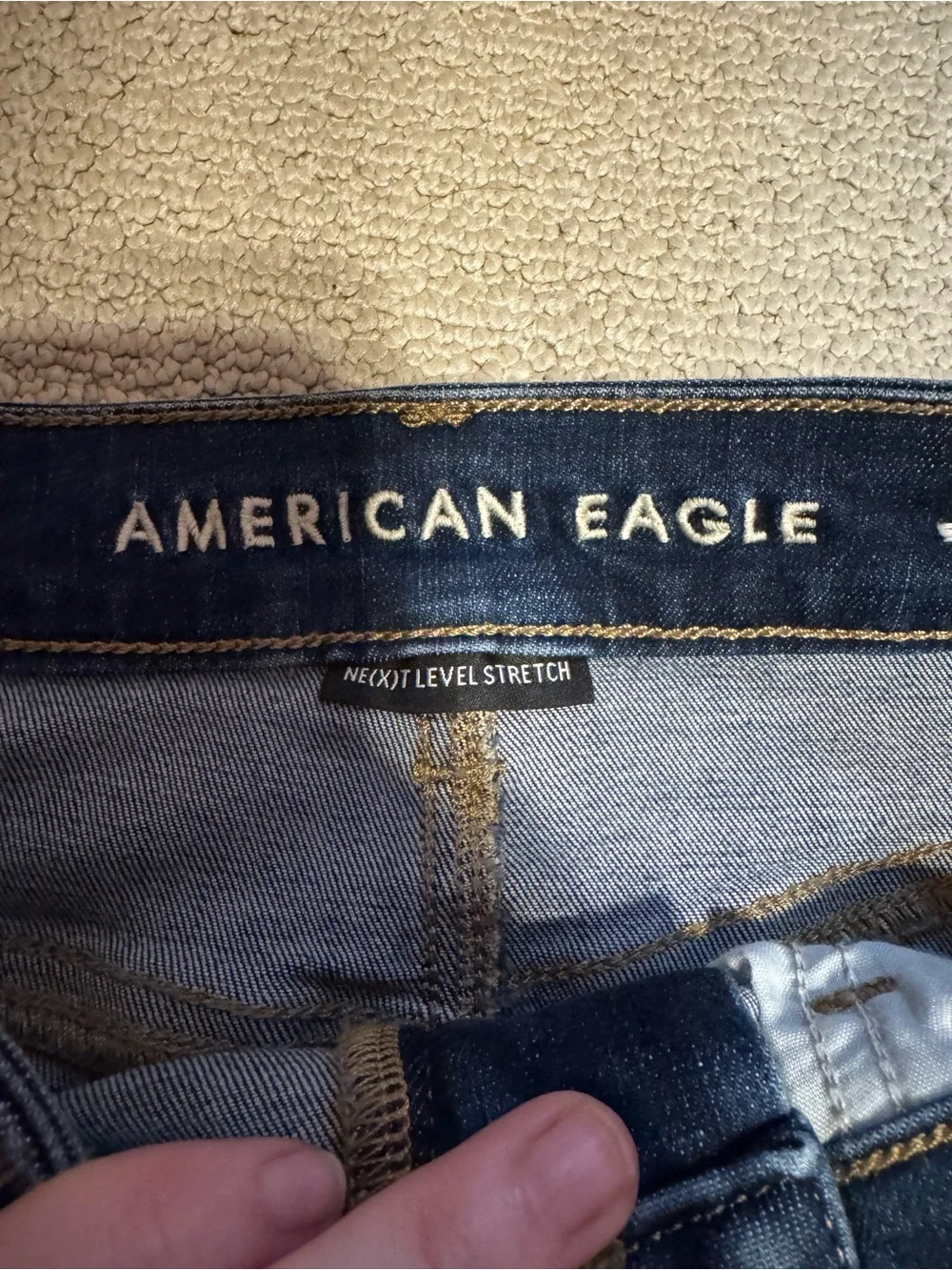 American Eagle Size 4 Denim Skirt